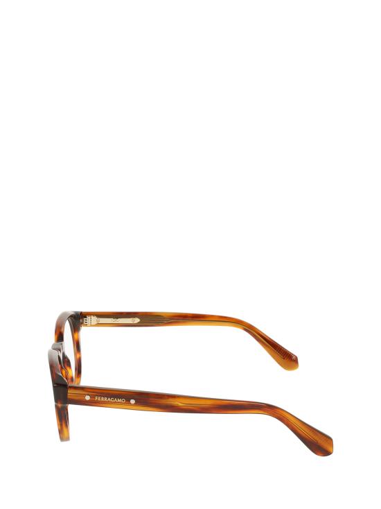 26FW 살바토레 페라가모 안경 SF3083 208 BROWN HORN - SALVATORE FERRAGAMO