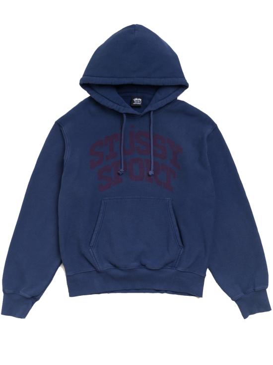 26FW 스투시 후드 티셔츠 1925217 0836 MIDNIGHT