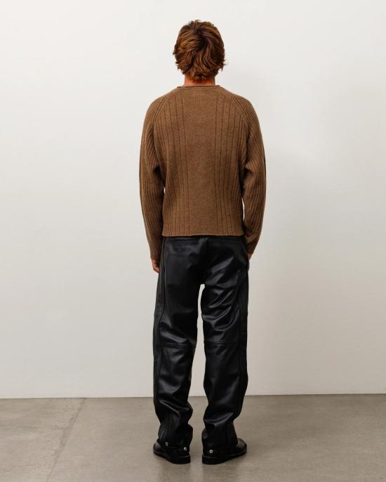 26FW 스투시 스웨터 117314 1001 BROWN - STUSSY