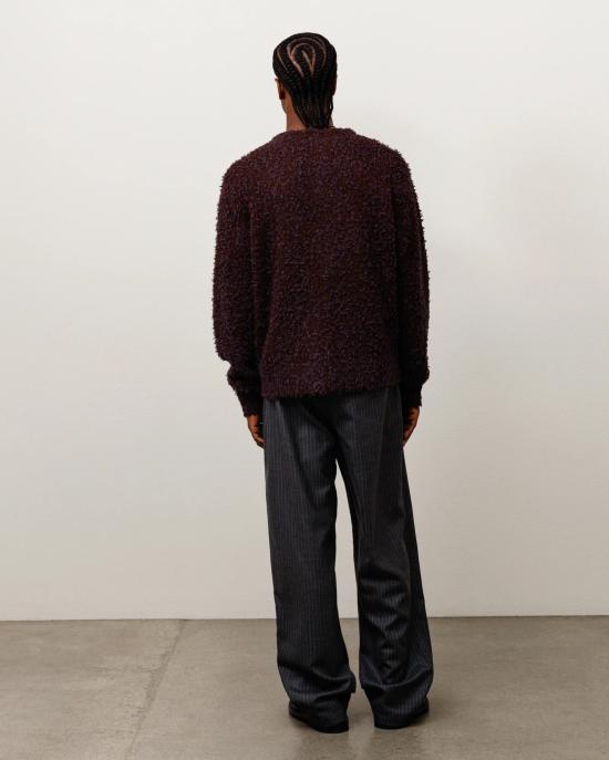26FW 스투시 스웨터 117291 1435 NAVY BROWN - STUSSY