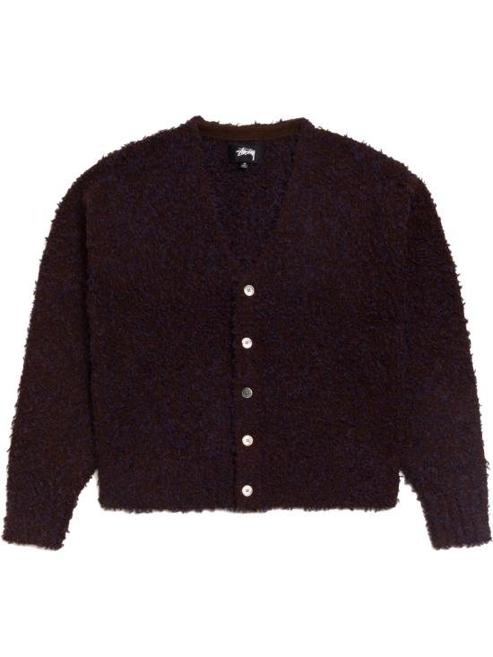 26FW 스투시 스웨터 117291 1435 NAVY BROWN