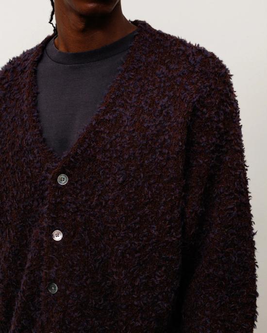 26FW 스투시 스웨터 117291 1435 NAVY BROWN - STUSSY
