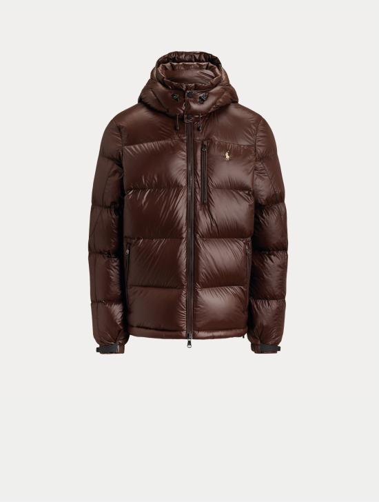 26FW 랄프 로렌 자켓 립스톱 마로네의 피우미노 루시도 콘 카푸치오 - RALPH LAUREN