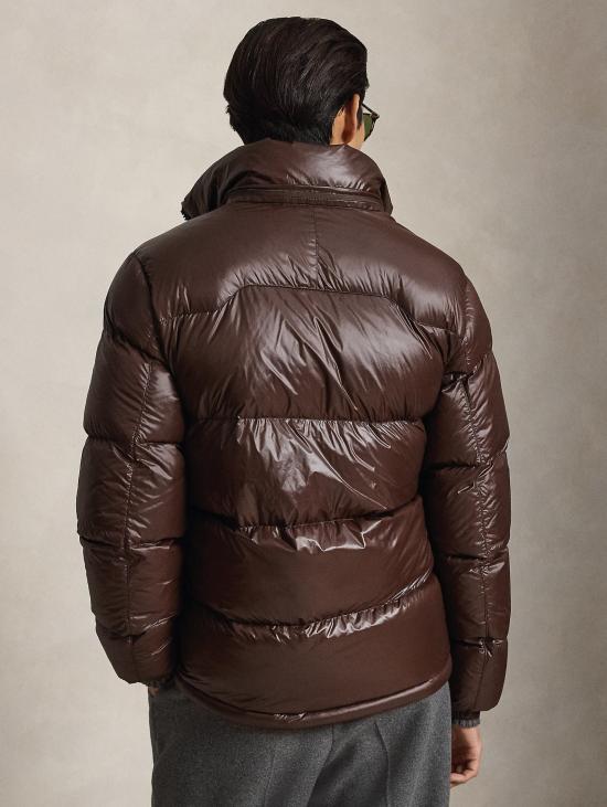 26FW 랄프 로렌 자켓 립스톱 마로네의 피우미노 루시도 콘 카푸치오 - RALPH LAUREN