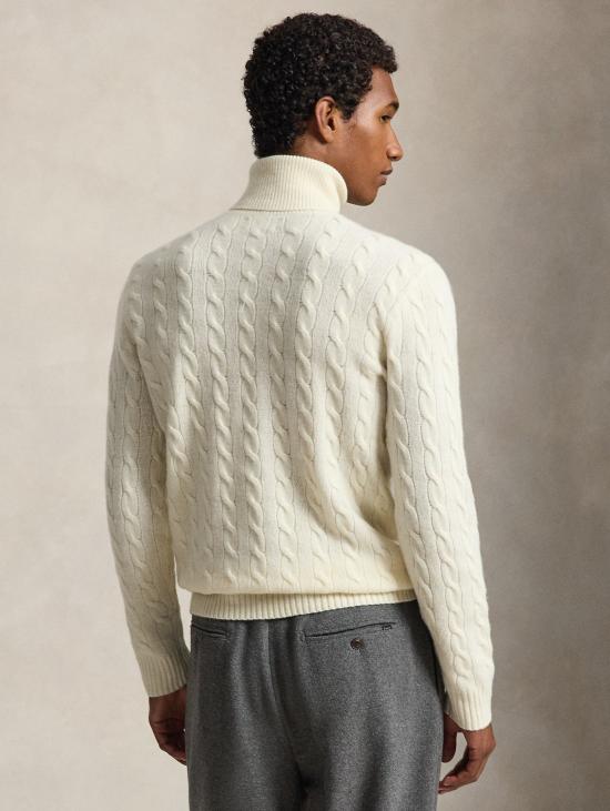 26FW 랄프 로렌 스웨터 말리아 콜로 알토 아 트레체 크레마 - RALPH LAUREN