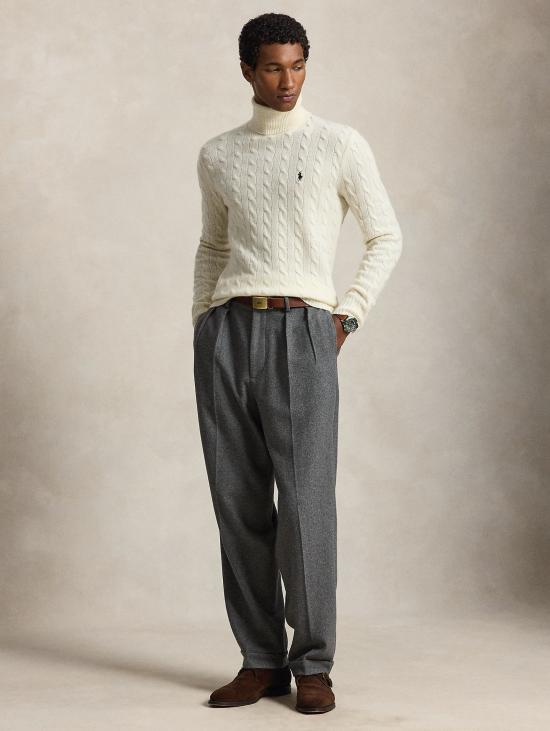 26FW 랄프 로렌 스웨터 말리아 콜로 알토 아 트레체 크레마 - RALPH LAUREN