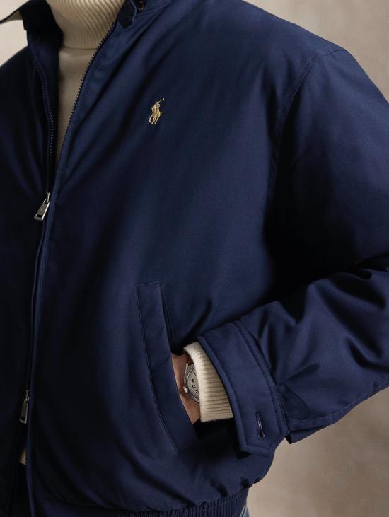 26FW 랄프 로렌 자켓 트윌 콘 임보티투라 블루(Twill con Imbottitura Blu) 소재의 Giacca Sportiva - RALPH LAUREN