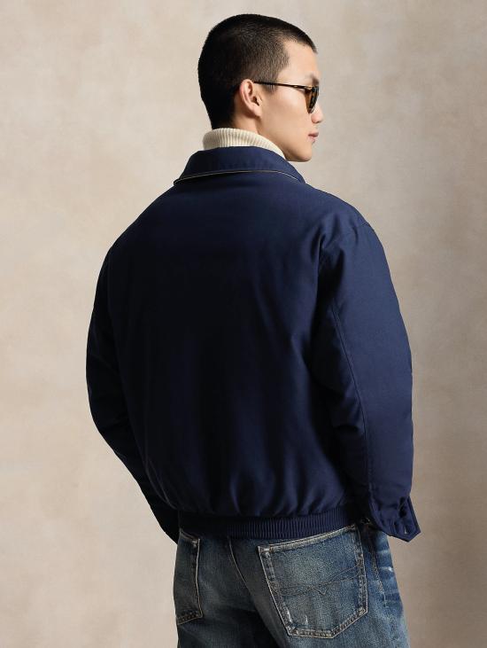 26FW 랄프 로렌 자켓 트윌 콘 임보티투라 블루(Twill con Imbottitura Blu) 소재의 Giacca Sportiva - RALPH LAUREN