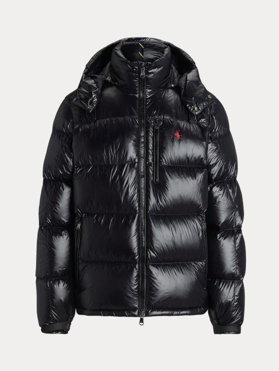 26FW 랄프 로렌 자켓 립스톱 네로(Ripstop Nero)의 피우미노 루시도 콘 카푸치오 - RALPH LAUREN