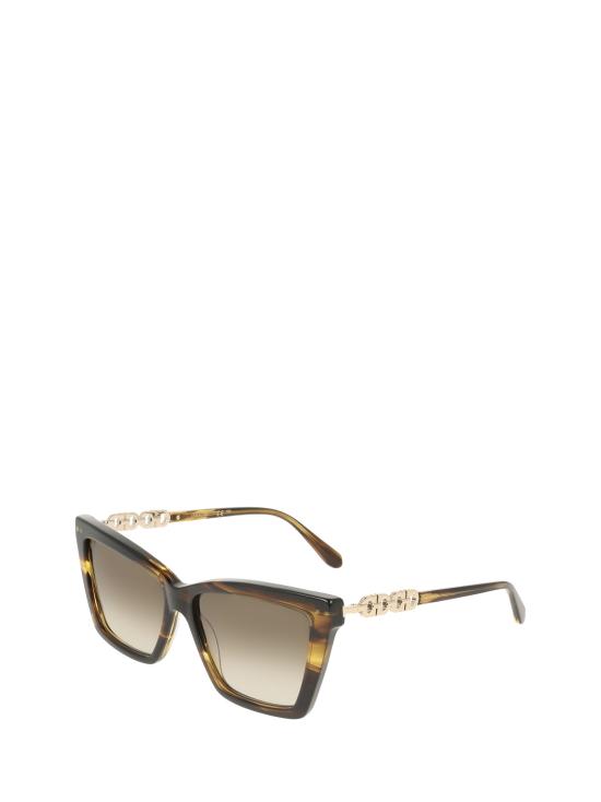 26FW 살바토레 페라가모 선글라스 SF2112S 323 KHAKI HORN - SALVATORE FERRAGAMO