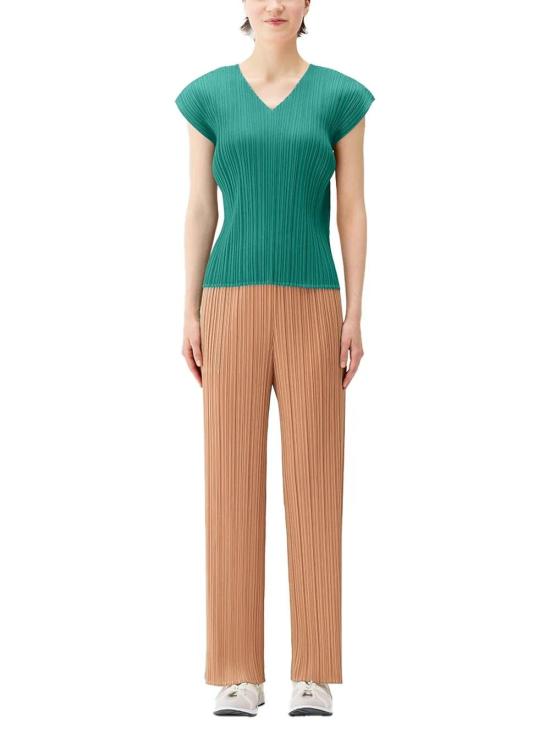  이세이 미야케 블라우스 01a03d69 3de4 7f23 94fc 1a4442b8f0cc GREEN - ISSEY MIYAKE