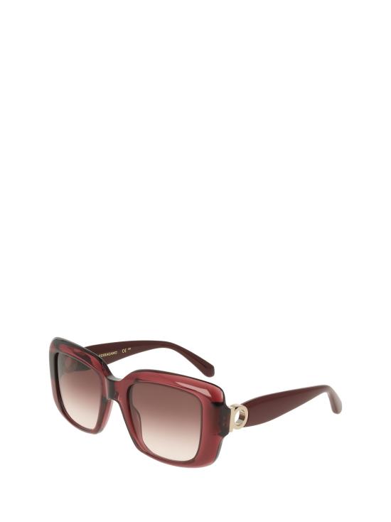 26FW 살바토레 페라가모 선글라스 SF2117S 612 TRANSPARENT BURGUNDY - SALVATORE FERRAGAMO