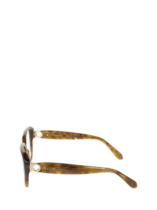 26FW 살바토레 페라가모 안경 SF3073 328 KHAKI TORTOISE - SALVATORE FERRAGAMO