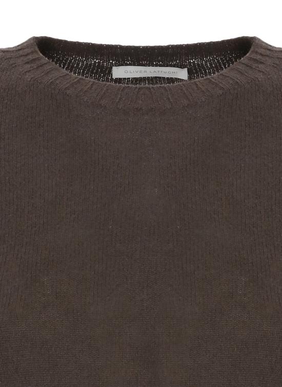 26FW 올리버 라투기 스웨터 D313WS COFFEE BROWN - OLIVER LATTUGHI