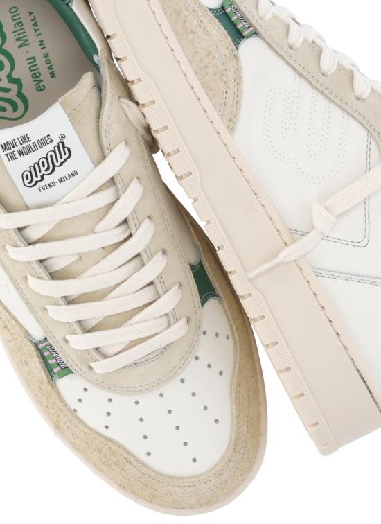 26FW 에베누 스니커즈 EQUAL ELPIDABEIGE VERDE WHITE - EVENU