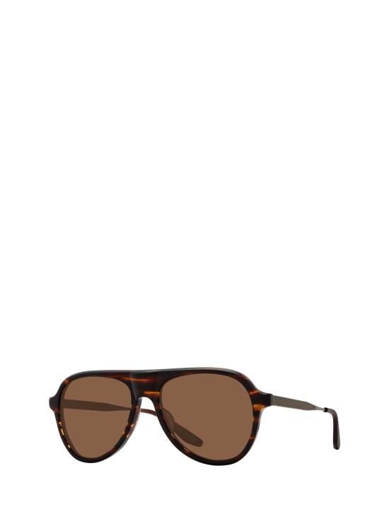 26FW 바본페레이라 선글라스 BP40125I TAT ANG ESP TAMBOURA TORTOISE ANTIQUE GOLD ESPRESSO - BARTON PERREIRA