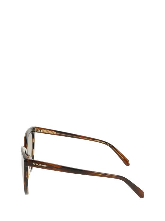 26FW 살바토레 페라가모 선글라스 SF2101S 216 STRIPED BROWN - SALVATORE FERRAGAMO