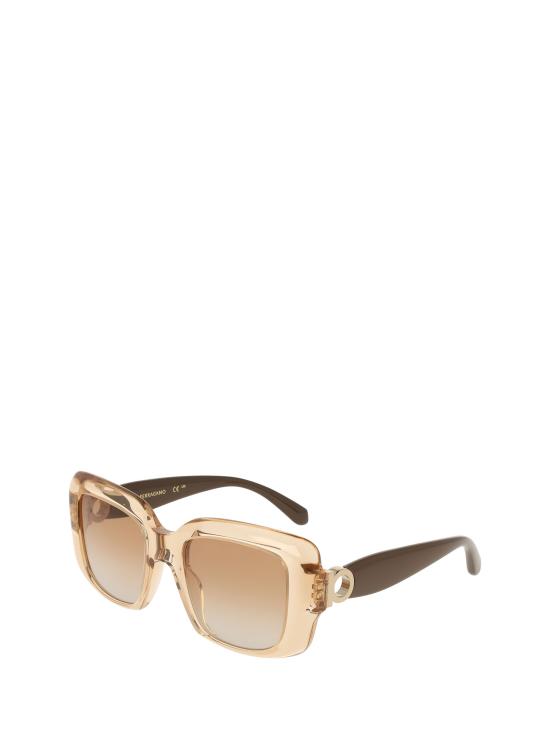 26FW 살바토레 페라가모 선글라스 SF2117S 213 TRANSPARENT LIGHT BROWN - SALVATORE FERRAGAMO