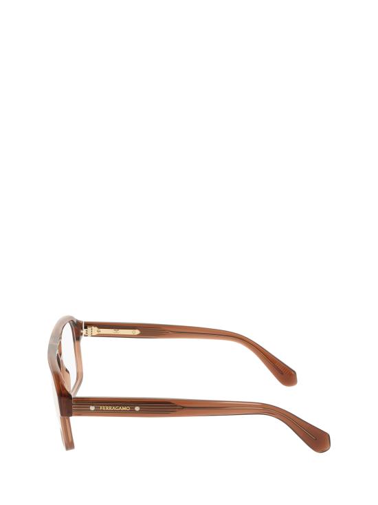 26FW 살바토레 페라가모 안경 SF3085 232 TRANSPARENT BROWN - SALVATORE FERRAGAMO