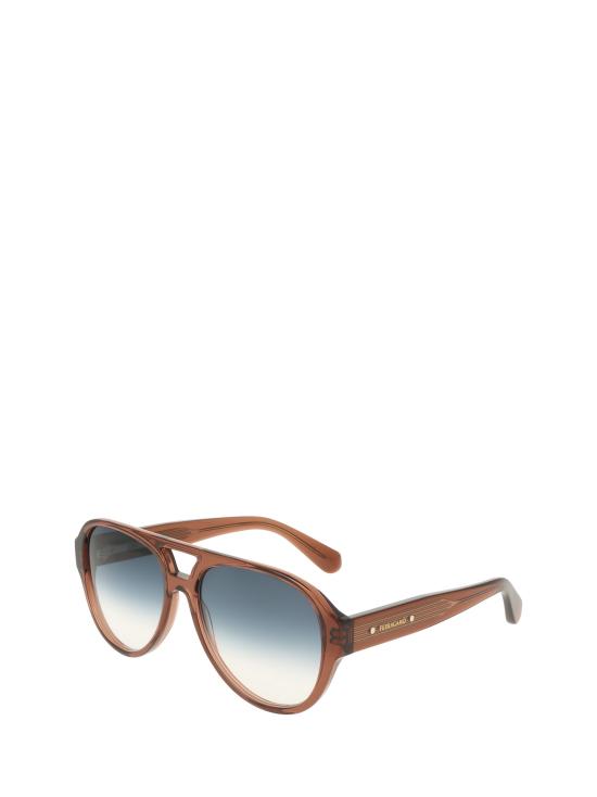 26FW 살바토레 페라가모 선글라스 SF2147S 232 TRANSPARENT BROWN - SALVATORE FERRAGAMO