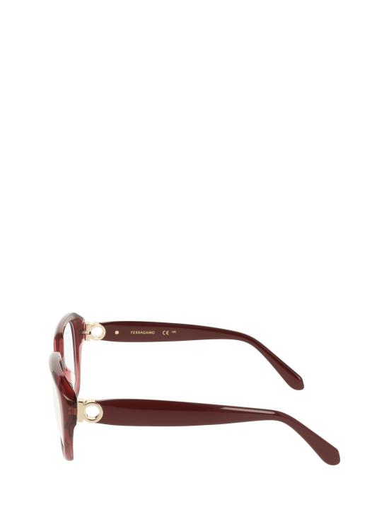 26FW 살바토레 페라가모 안경 SF3073 655 TRANSPARENT WINE - SALVATORE FERRAGAMO
