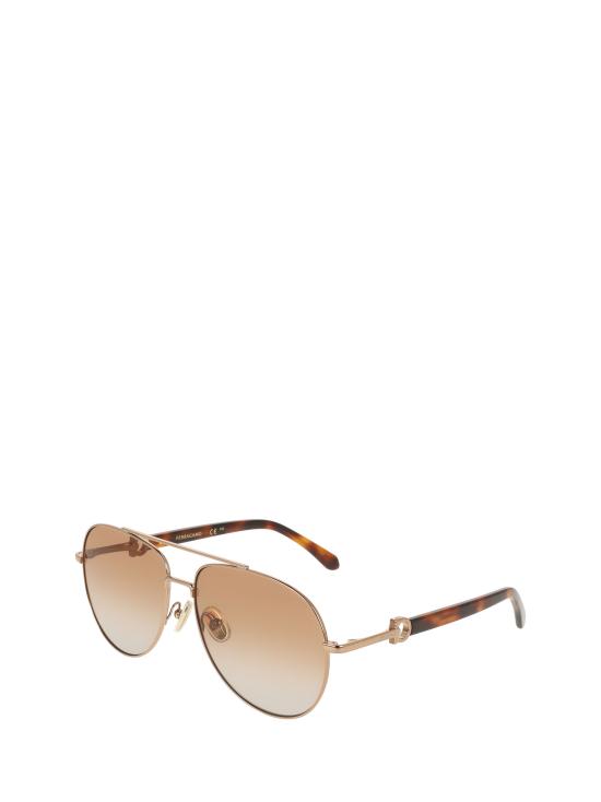 26FW 살바토레 페라가모 선글라스 SF344S 730 AMBER GOLD - SALVATORE FERRAGAMO