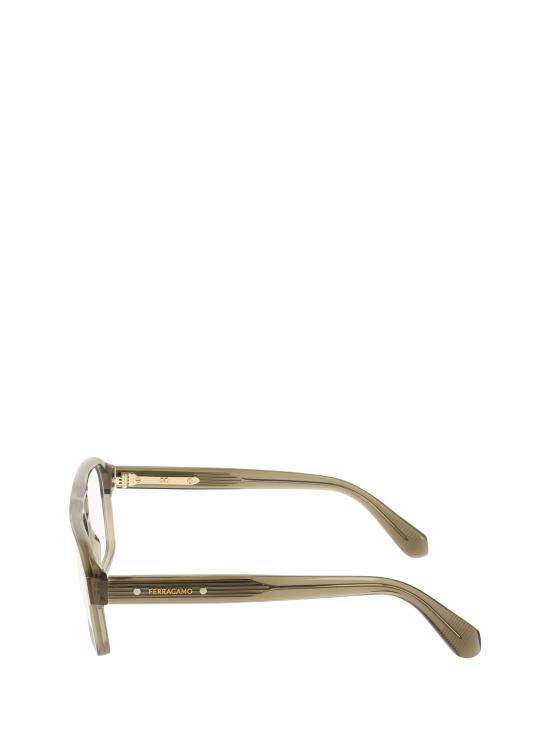 26FW 살바토레 페라가모 안경 SF3085 320 TRANSPARENT KHAKI - SALVATORE FERRAGAMO