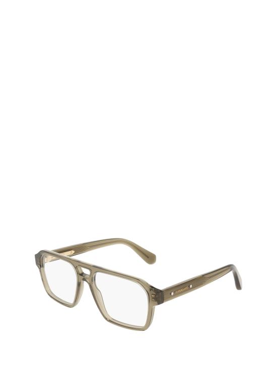 26FW 살바토레 페라가모 안경 SF3085 320 TRANSPARENT KHAKI - SALVATORE FERRAGAMO