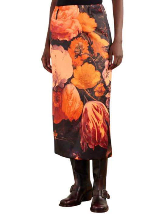 26FW 드리스 반 노튼 스커트 2620108084038 NEON ORANGE 377 - DRIES VAN NOTEN