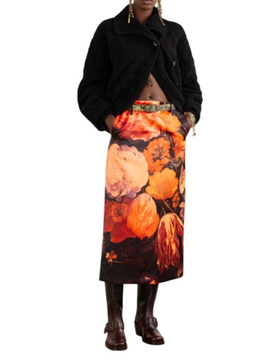 26FW 드리스 반 노튼 스커트 2620108084038 NEON ORANGE 377 - DRIES VAN NOTEN