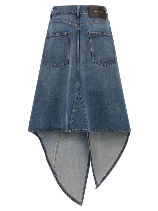 26FW JW앤더슨 스커트 드롭 프론트  블루 - JW ANDERSON