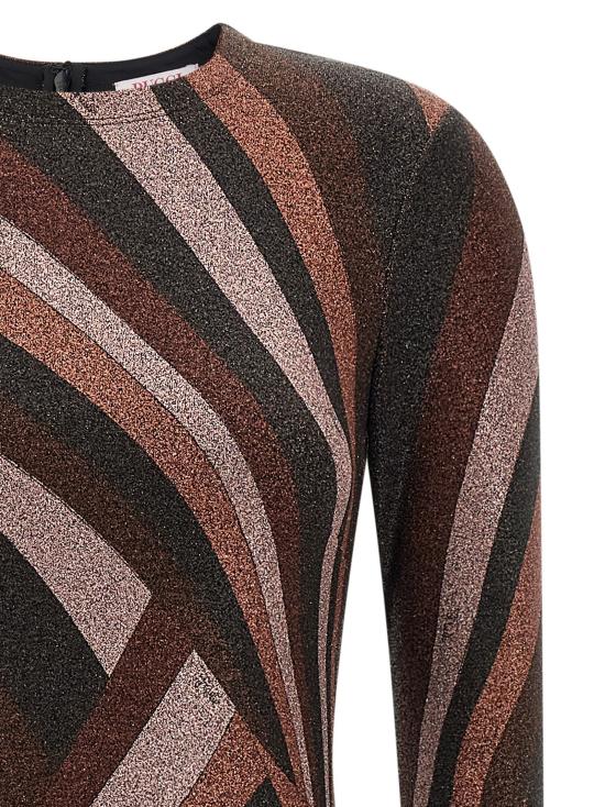 26FW 에밀리오푸치 원피스 이리데 드레스 보르도 - EMILIO PUCCI