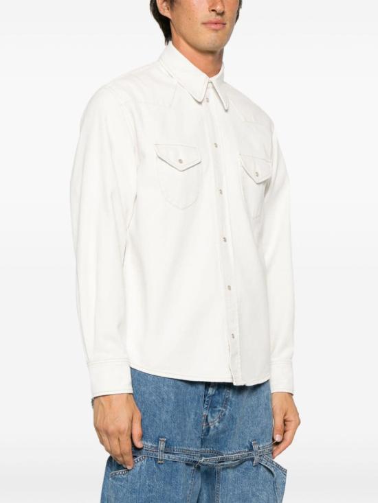  발리 셔츠 MSH013CO244U103 IVORY - BALLY