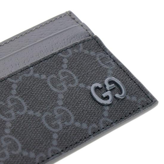 26FW 구찌 바이컬러 GG 카드 케이스 768248FACQC Grey - GUCCI
