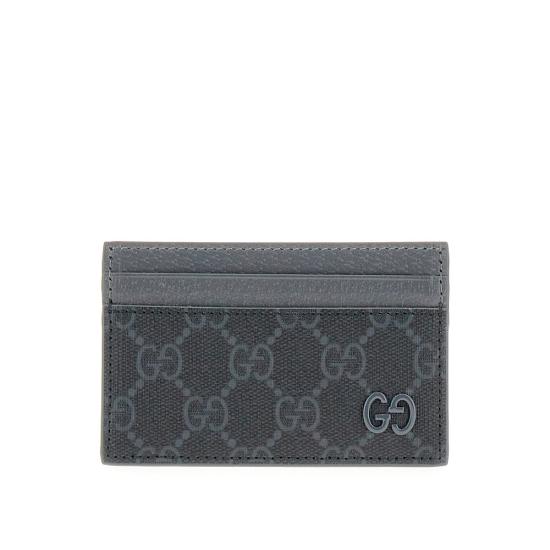 26FW 구찌 바이컬러 GG 카드 케이스 768248FACQC Grey