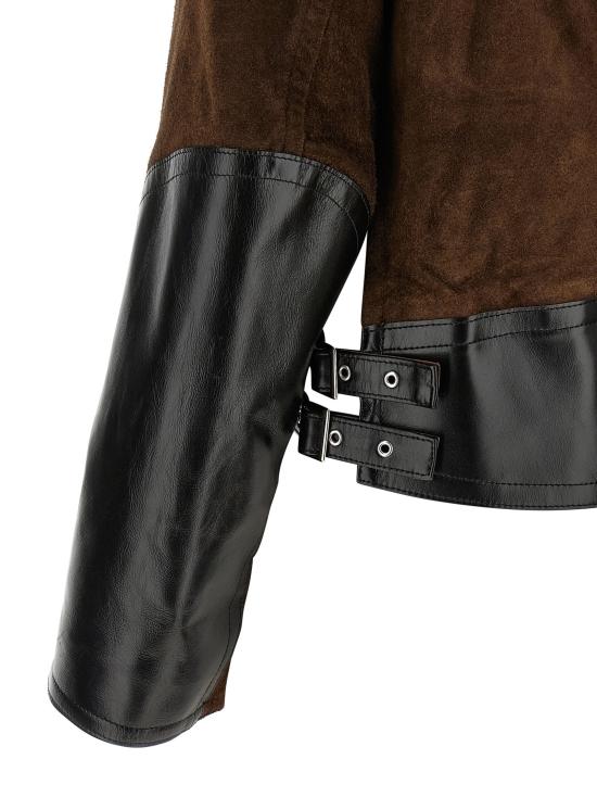 26FW 사카이 패딩 스웨이드 재킷  재킷 브라운 - SACAI