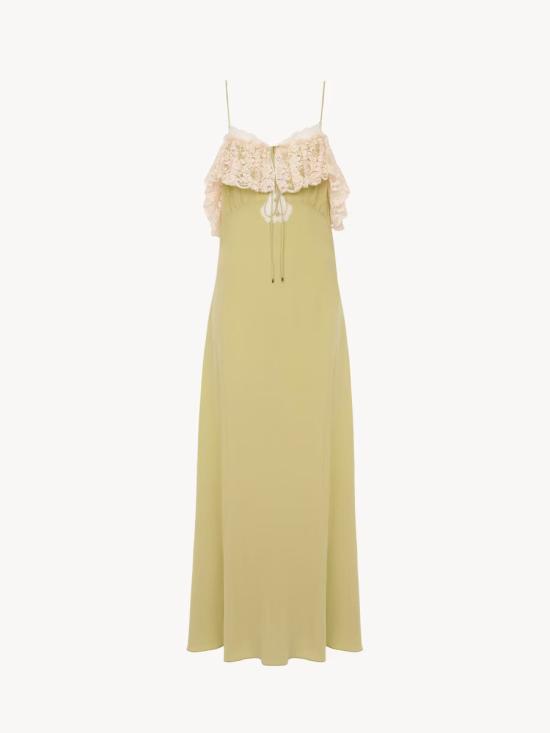  끌로에 원피스 019f4638 1963 7683 8aea 1c959d1a6e9b GREEN - CHLOE
