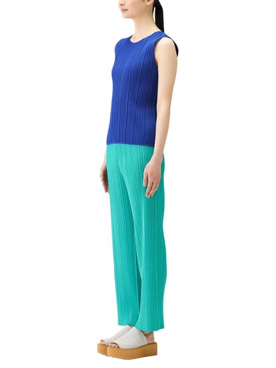  이세이 미야케 민소매 티셔츠 01a03d69 7428 7694 be66 8c32ad33fd04 BLUE - ISSEY MIYAKE