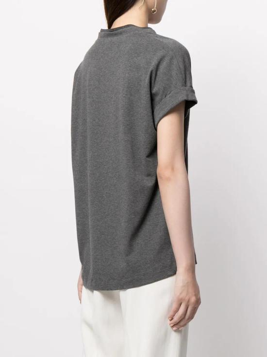  브루넬로 쿠치넬리 탑 01a03d6b 3e01 70b5 a858 15e169b881b5 GRAY - BRUNELLO CUCINELLI
