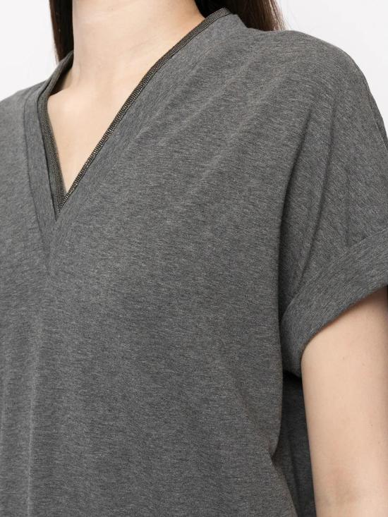  브루넬로 쿠치넬리 탑 01a03d6b 3e01 70b5 a858 15e169b881b5 GRAY - BRUNELLO CUCINELLI