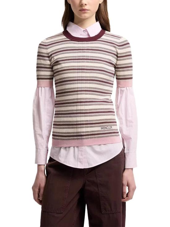  몽클레어 폴로 티셔츠 01a03d69 fbdb 7994 9caf 6c05d9826cc7 BEIGE - MONCLER