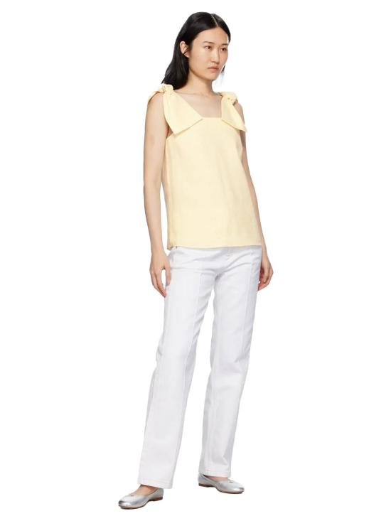  끌로에 민소매 티셔츠 01a03d6b 25e0 7147 a3ef 9e6bf14f5696 BEIGE - CHLOE