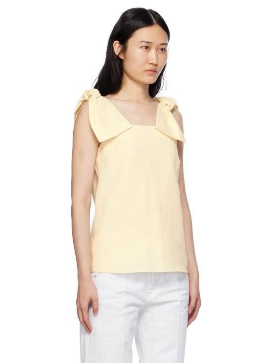  끌로에 민소매 티셔츠 01a03d6b 25e0 7147 a3ef 9e6bf14f5696 BEIGE - CHLOE