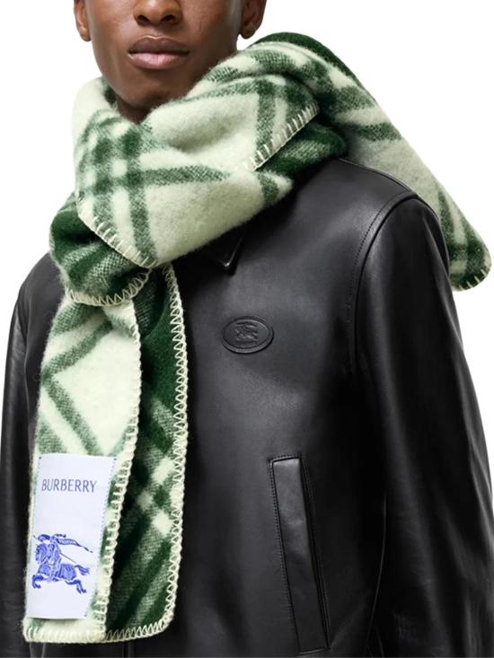 버버리 머플러/스카프 01a03d69 6dc2 78e8 b8f8 9b6f7b5eaf1b GREEN - BURBERRY