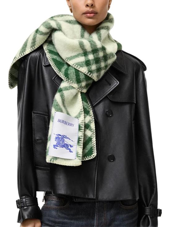  버버리 머플러/스카프 01a03d69 6dc2 78e8 b8f8 9b6f7b5eaf1b GREEN - BURBERRY