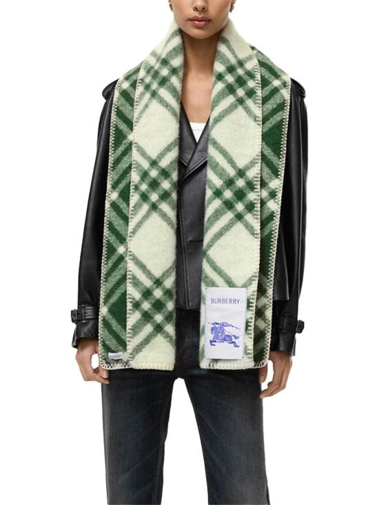  버버리 머플러/스카프 01a03d69 6dc2 78e8 b8f8 9b6f7b5eaf1b GREEN - BURBERRY
