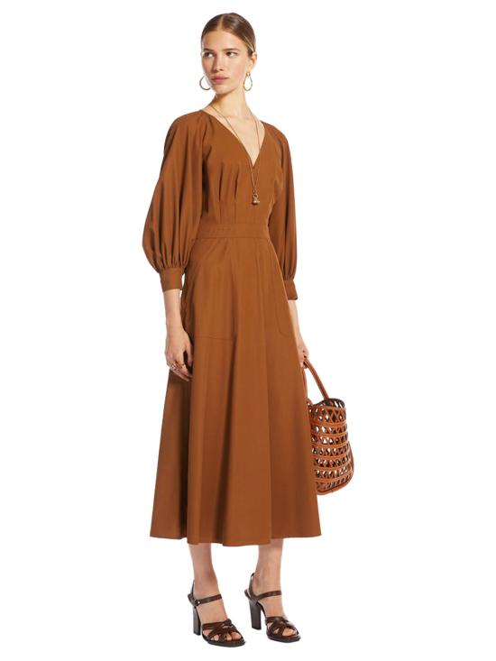  막스마라 원피스 01a03d6b 60f5 7183 a4c0 7e1a89c08dfe BROWN - MAX MARA