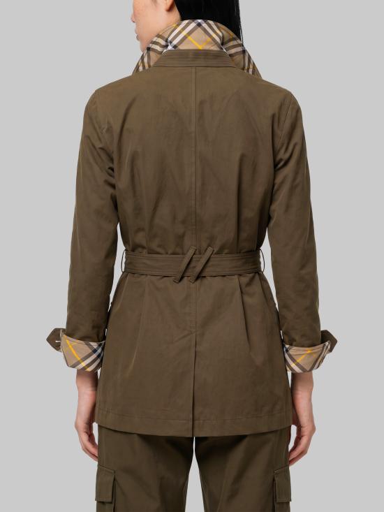 26FW 버버리 트렌치 코트 8125750 GREEN - BURBERRY