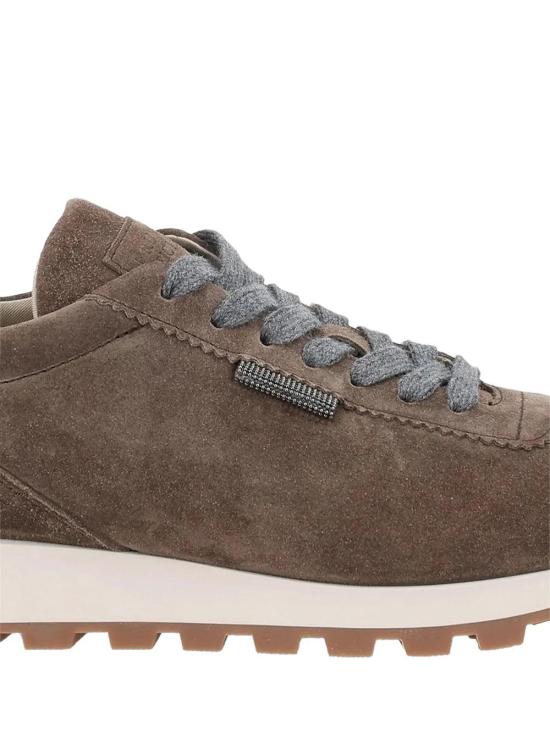  브루넬로 쿠치넬리 스니커즈 01a0952a d2ec 7b87 be22 c6e5793bbd84 BROWN - BRUNELLO CUCINELLI