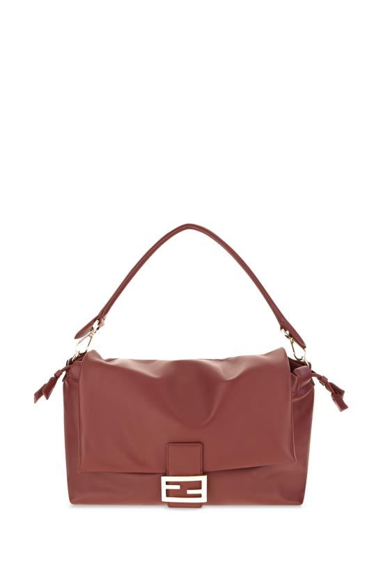 26FW 펜디 바게트 소프트 라지 백 8BR857B1ZK F0TX1 Rosso scuro